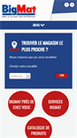 Mobile Screenshot of bigmat.be